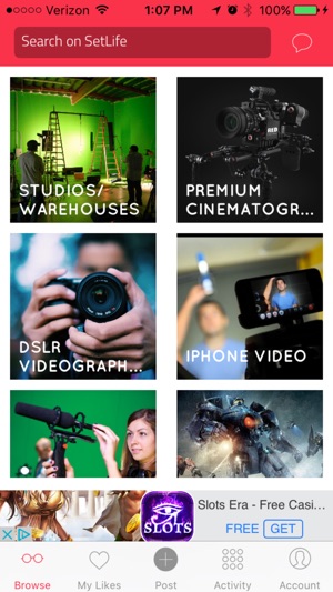 SetLife - Local Filmmaker and Creative Community(圖2)-速報App