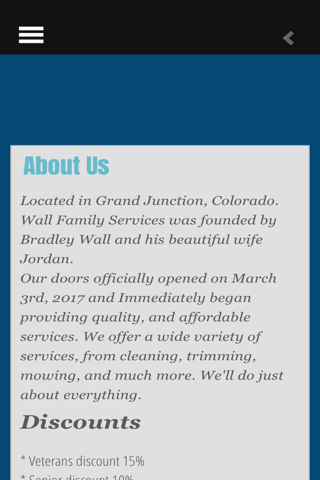 Wall Family Services screenshot 2