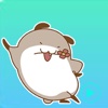 Charming Dog Animated Stickers