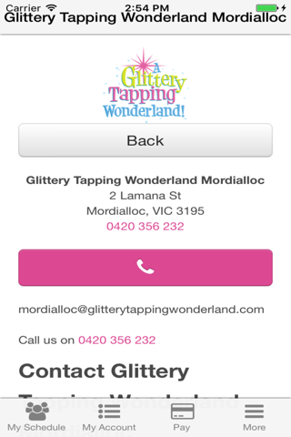 Glittery Tapping Wonderland Mordialloc screenshot 3