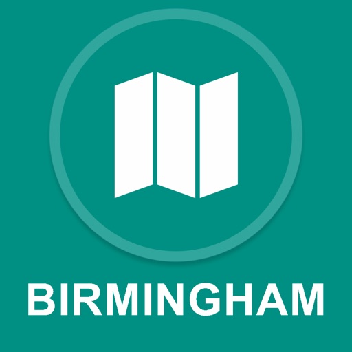 Birmingham, UK : Offline GPS Navigation icon