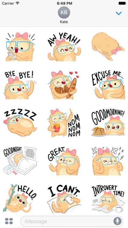 Slothilda Sloth Stickers