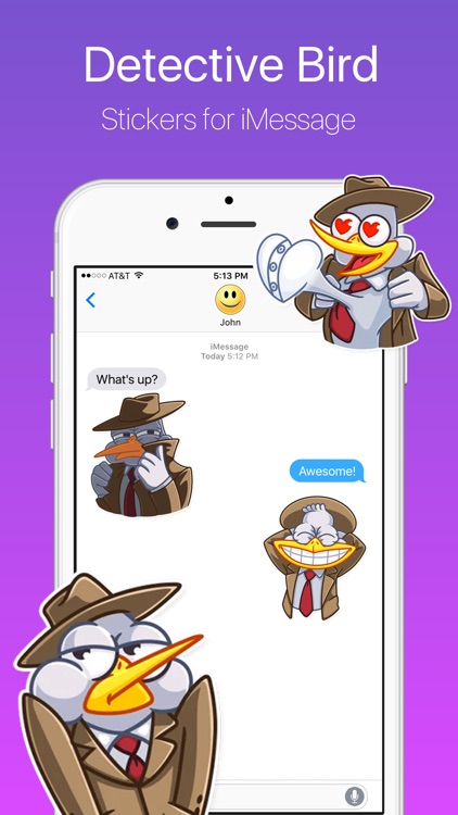 Bird Detective Adventures Stickers