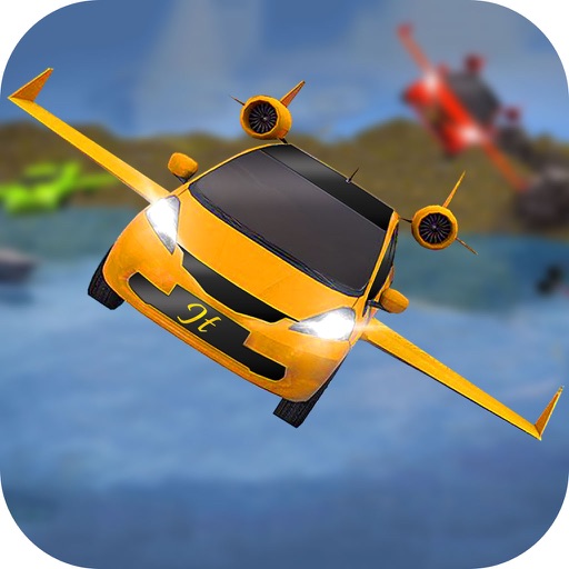 Realistic Flying Car : Best Sim-ulator Games 2017 iOS App