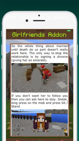 Game screenshot Girlfriends AddOn for Minecraft PE apk