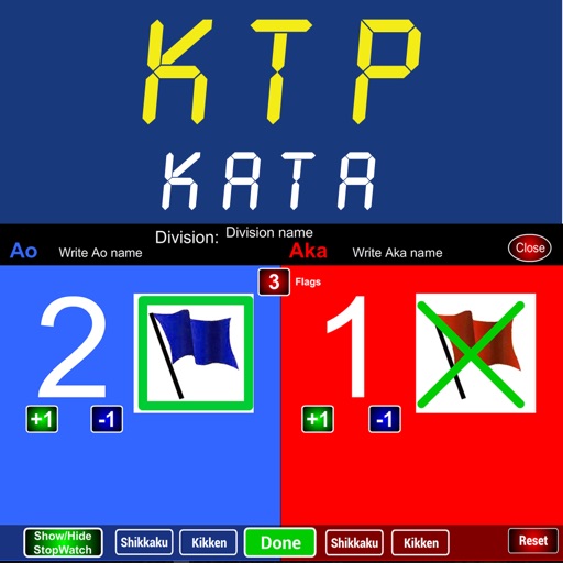 Karate Scoreboard Kata