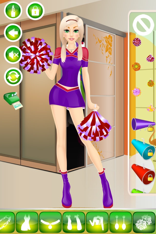 Cheerleader Makeover - Makeup, Dressup & Girl Game screenshot 4