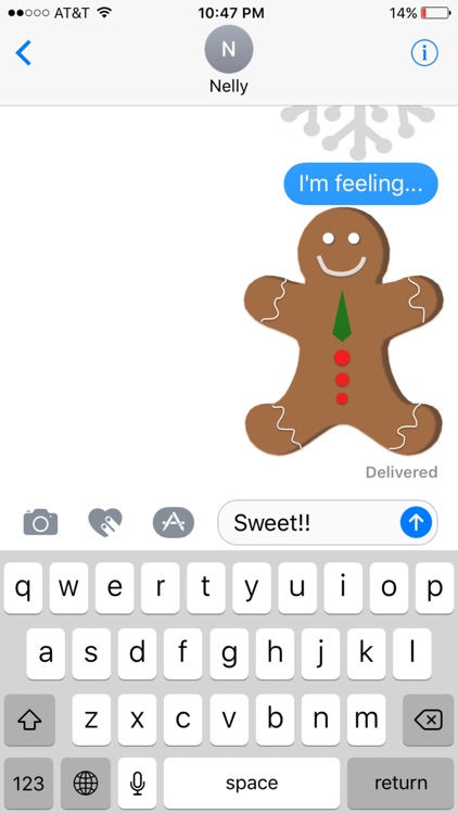 Winter snowflakes stickers screenshot-4