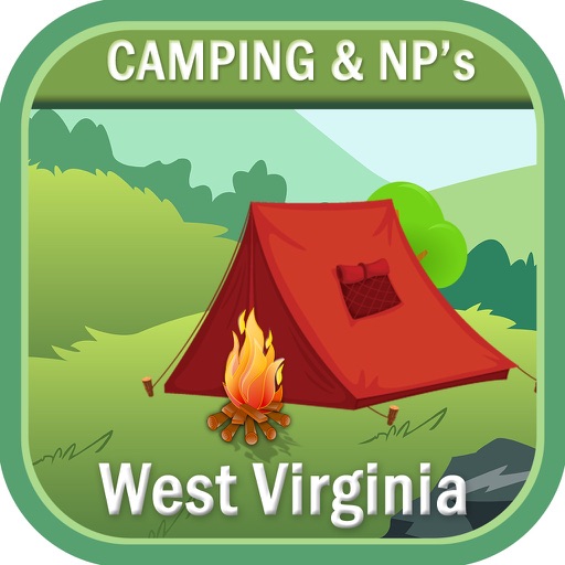 West Virginia - Camping & Hiking Trails icon