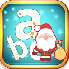 Activities of Santa Claus abc Small Alphabets Tracing Learning