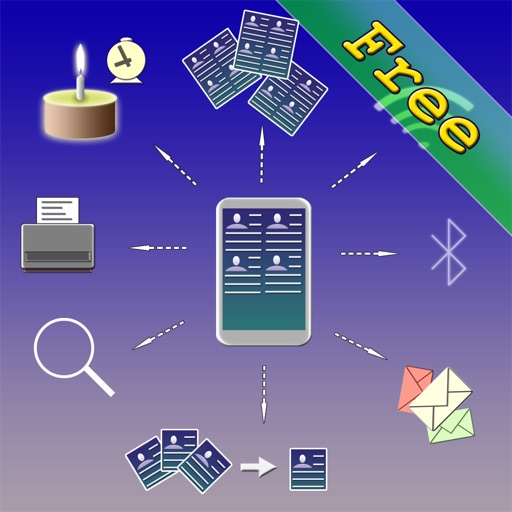 Free Comprehensive Multi Address Book Organizer+