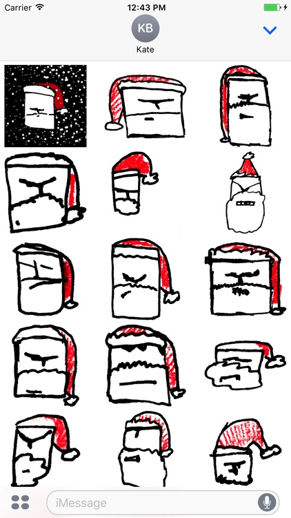 Grumpy Christmas Stickerpack