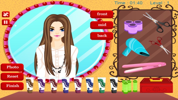 Make Your Hair Smooth Expert Hair Girls Game screenshot-3