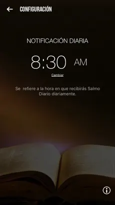 Captura de Pantalla 4 Salmo Diario iphone