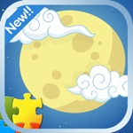Jigsaw Puzzle Cartoon for kids versionMoon Man