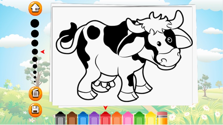 Animal Coloring Book For Kids Education Game screenshot-4