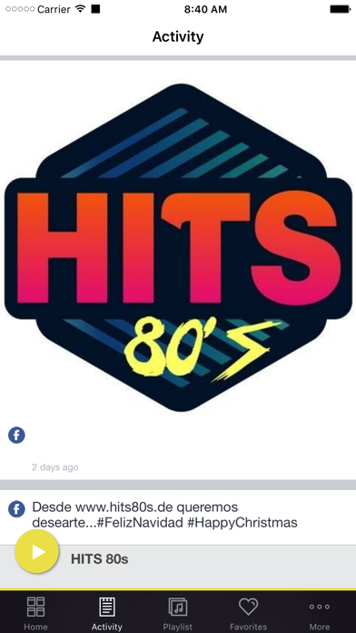 HITS 80s screenshot 2