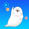 Water Seal Animated Stickers