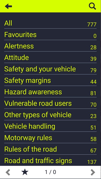 iDrive Theory Test 2017 cars screenshot 2
