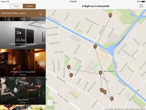 Berlin Travel Guide, Planner and Offline Map screenshot 3