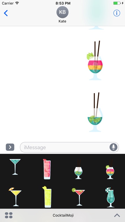 CocktailMoji - Famous Drinks Stickers