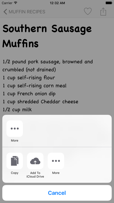 Muffins Recipes review screenshots