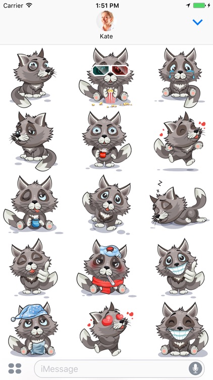 Wolf - Stickers for iMessage