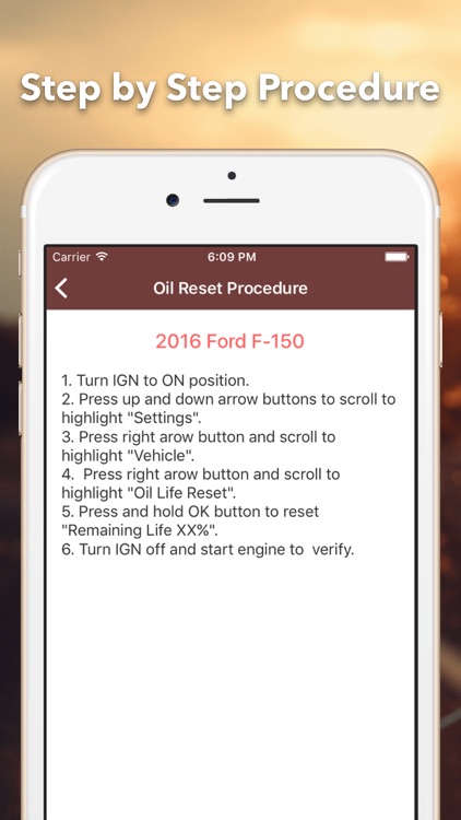Reset Oil Service Lite screenshot-4
