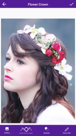 Game screenshot Wedding Flower Crown Hairstyle Photo Editor mod apk