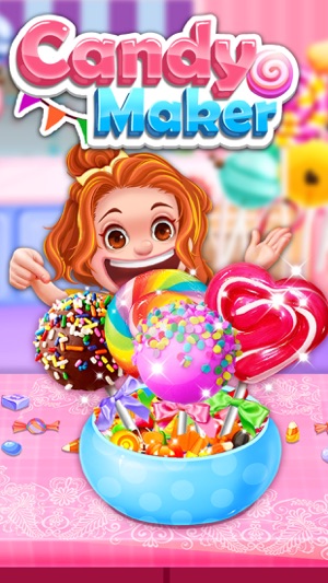 Candy Maker - Sweet Desserts Lollipop Making Games(圖3)-速報App