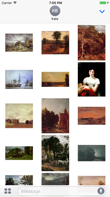 John Constable Artworks Stickers