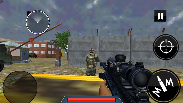 Modern Sniper Fury Warrior 3D: Enemy Base Assassin