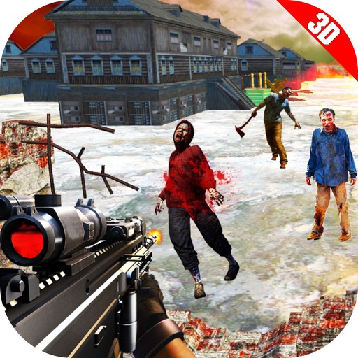 Zombie Target Blood War 3D Game Icon