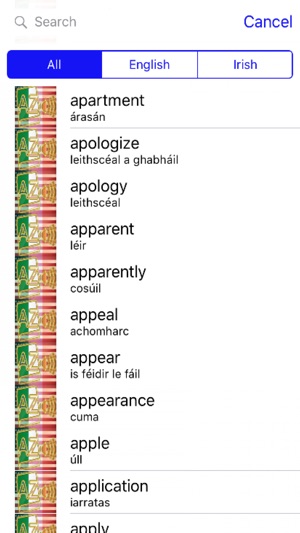 Irish Dictionary GoldEdition(圖4)-速報App