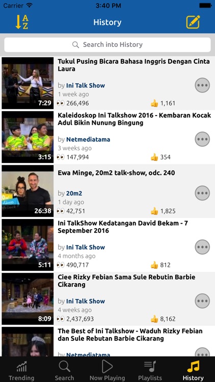 Tubify Trending Video Music Player screenshot-3