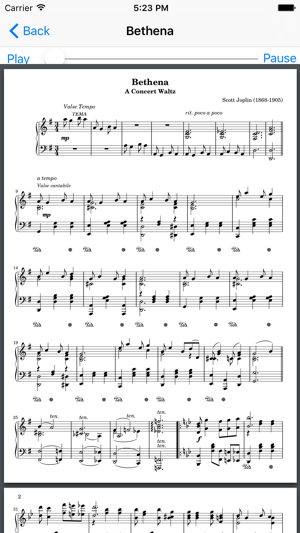 Ragtime Songbook for Scott Joplin FREE(圖2)-速報App