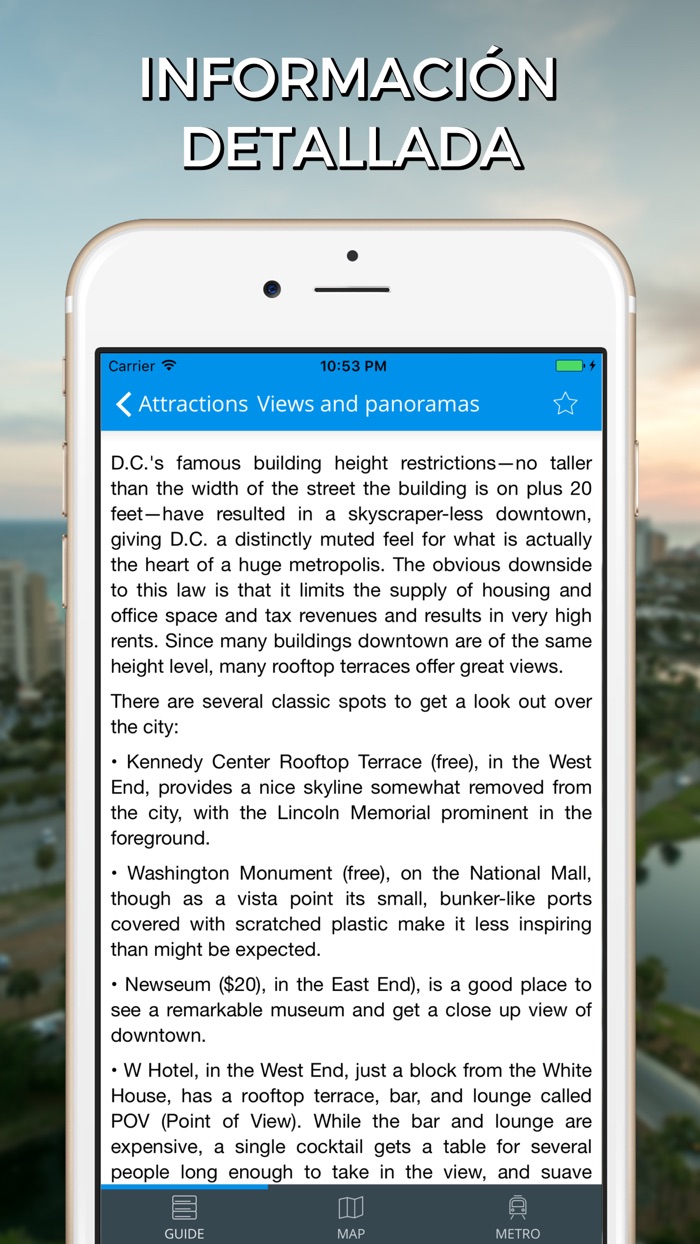 Washington Guía de Viaje con Mapas Offline