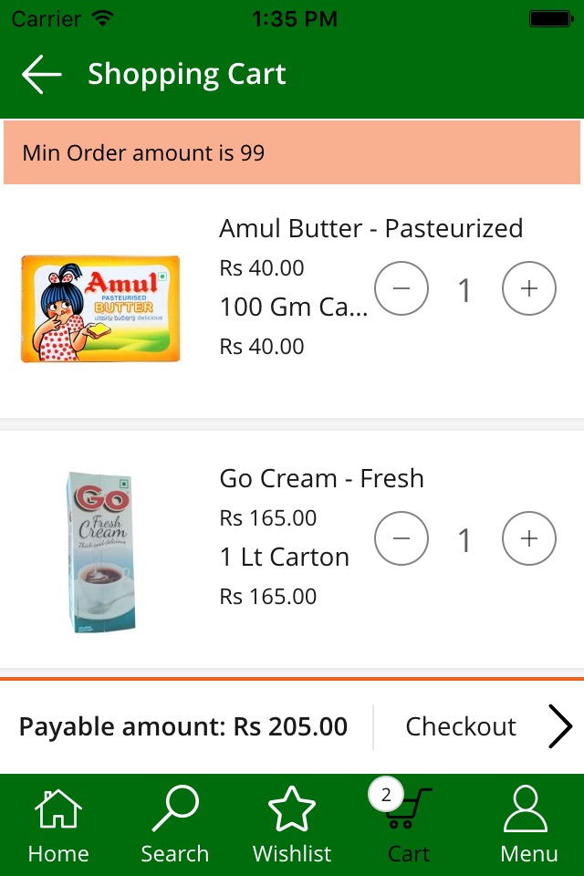 Oho Grocery App screenshot 4