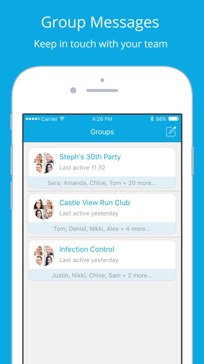 mediBuzz – messaging app screenshot-3