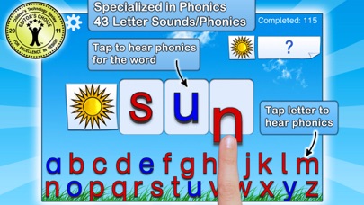 Montessori Crosswords -  Spelling With Phonics-Enabled Alphabet Screenshot 1