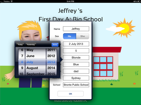 First Day At Big School screenshot 2