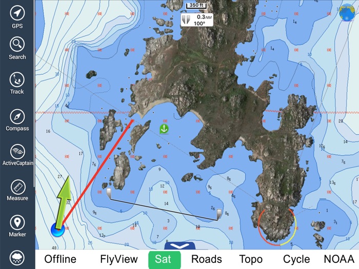 Spain Mediterranean HD Charts