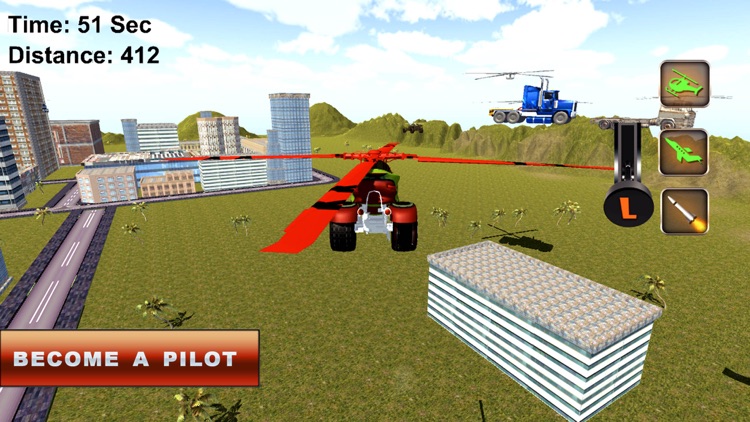 Hover Bike Driving Robot: Flying Simulator screenshot-3