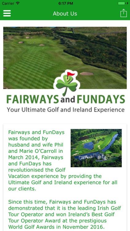 Fairways and FunDays