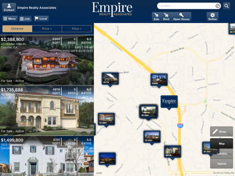 Empire Realty Homes for iPad screenshot 2