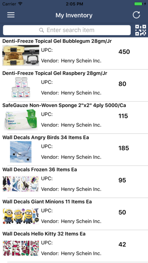 Velocitum Inventory