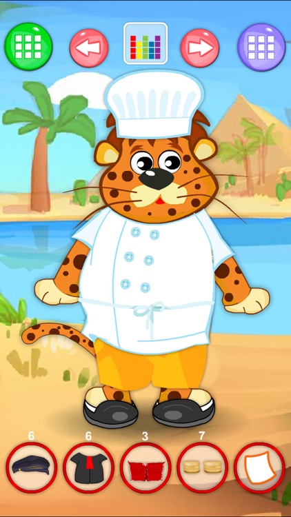 Dress Up and games Animals screenshot-3