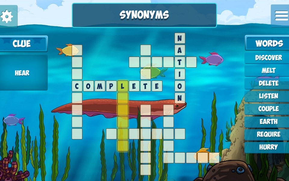 Island Crossword Puzzle Fun screenshot 4