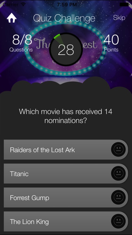 Movie Quiz - Free Game App for the Academy Awards screenshot-4