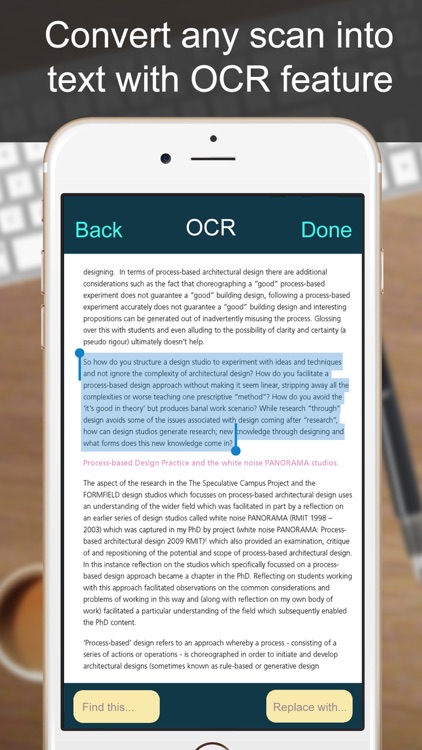 SCANNER - PDF Document Scan